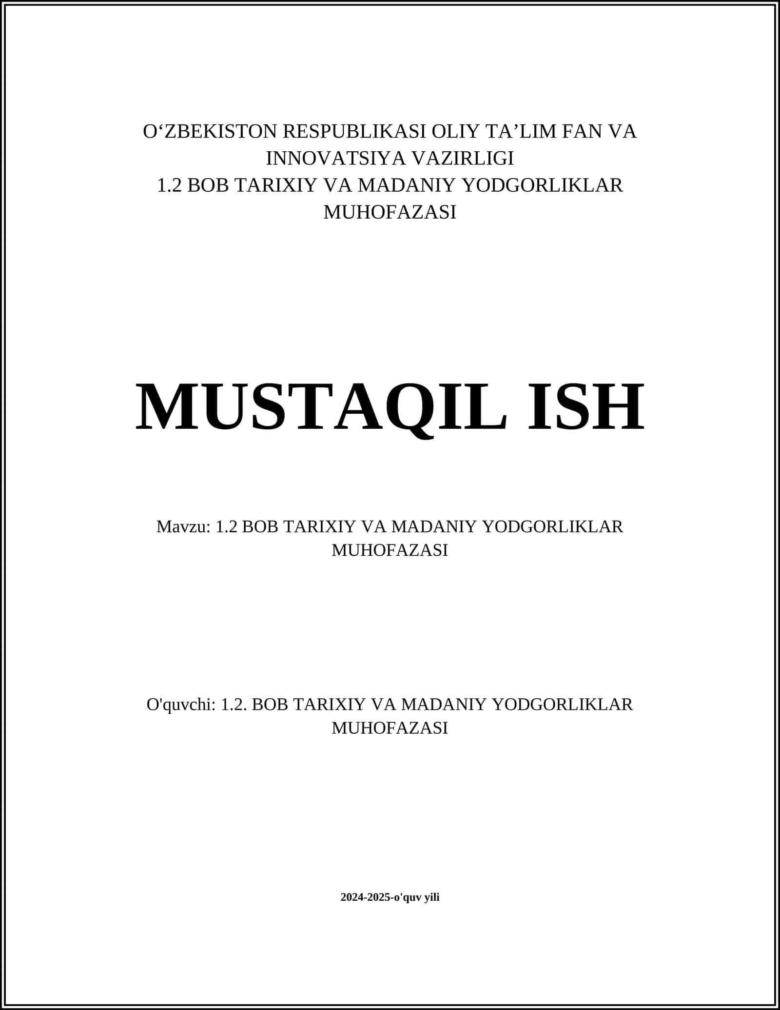 Arxeologik yodgorliklarni muhofaza qilish