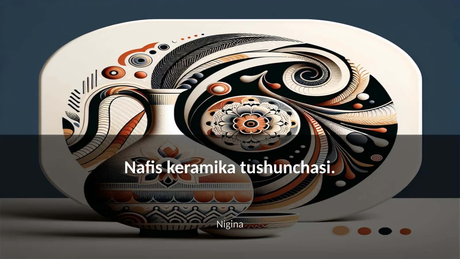 Nafis keramika tushunchasi