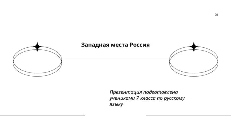 Западная места Россия