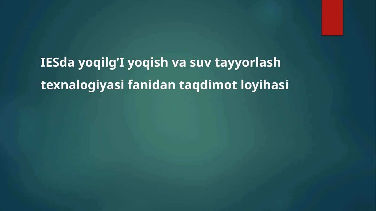 Natriy va Vodorod kationli filtrlar hisoblash tartibi