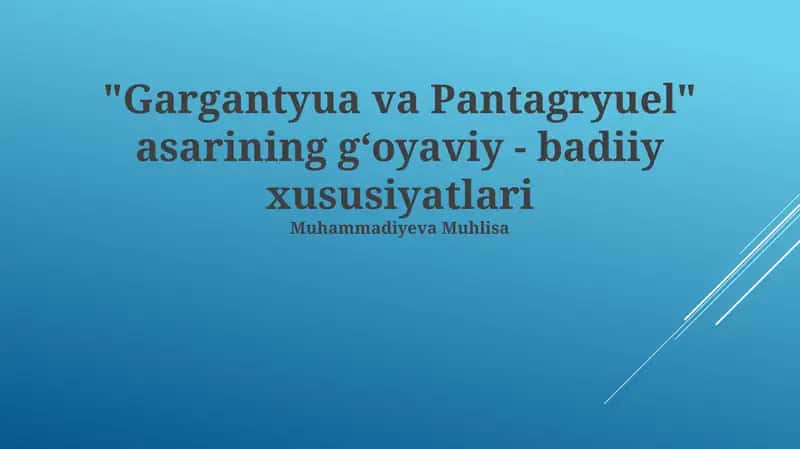Gargantyua va Pantagryuel