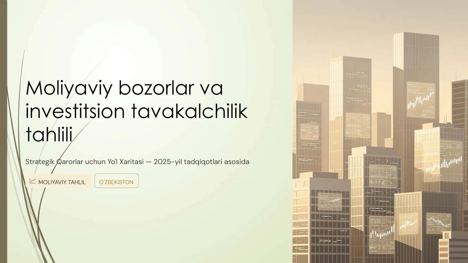 Strategik Qarorlar uchun Yo'l Xaritasi — 2025-yil tadqiqotlari asosida