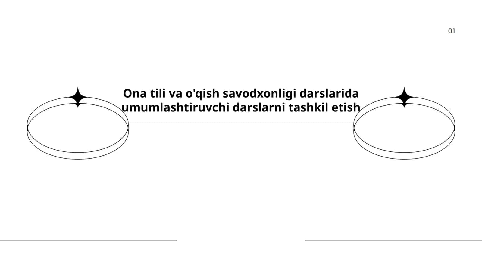 Ona tili va o'qish savodxonligi darslarida umumlashtiruvchi darslarni tashkil etish