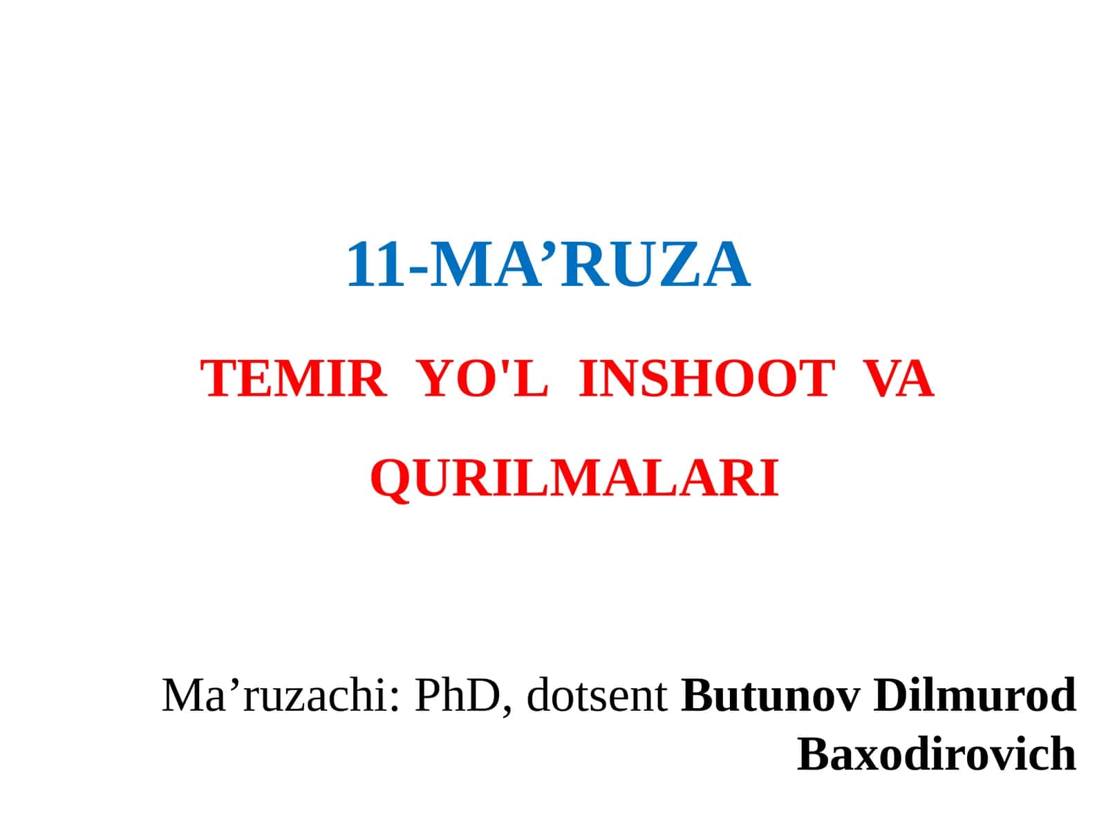 TEMIRYO'LINSHOOTVAQURILMALARI