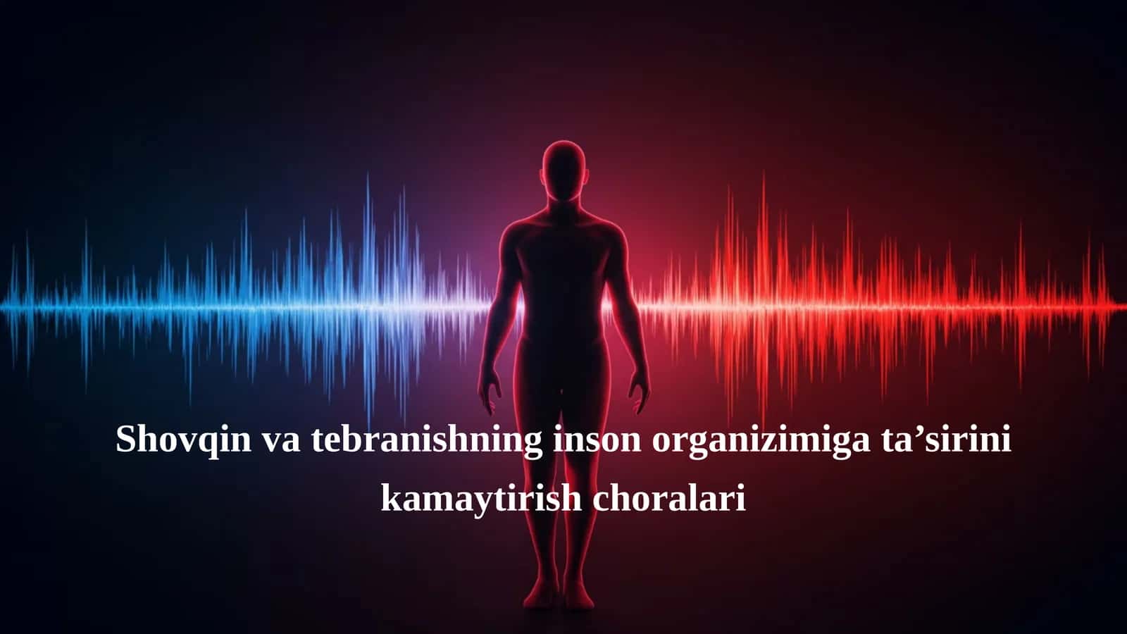 Shovqin va tebranishning inson organizimiga ta’sirini kamaytirish choralari