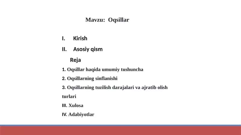 Oqsillar
