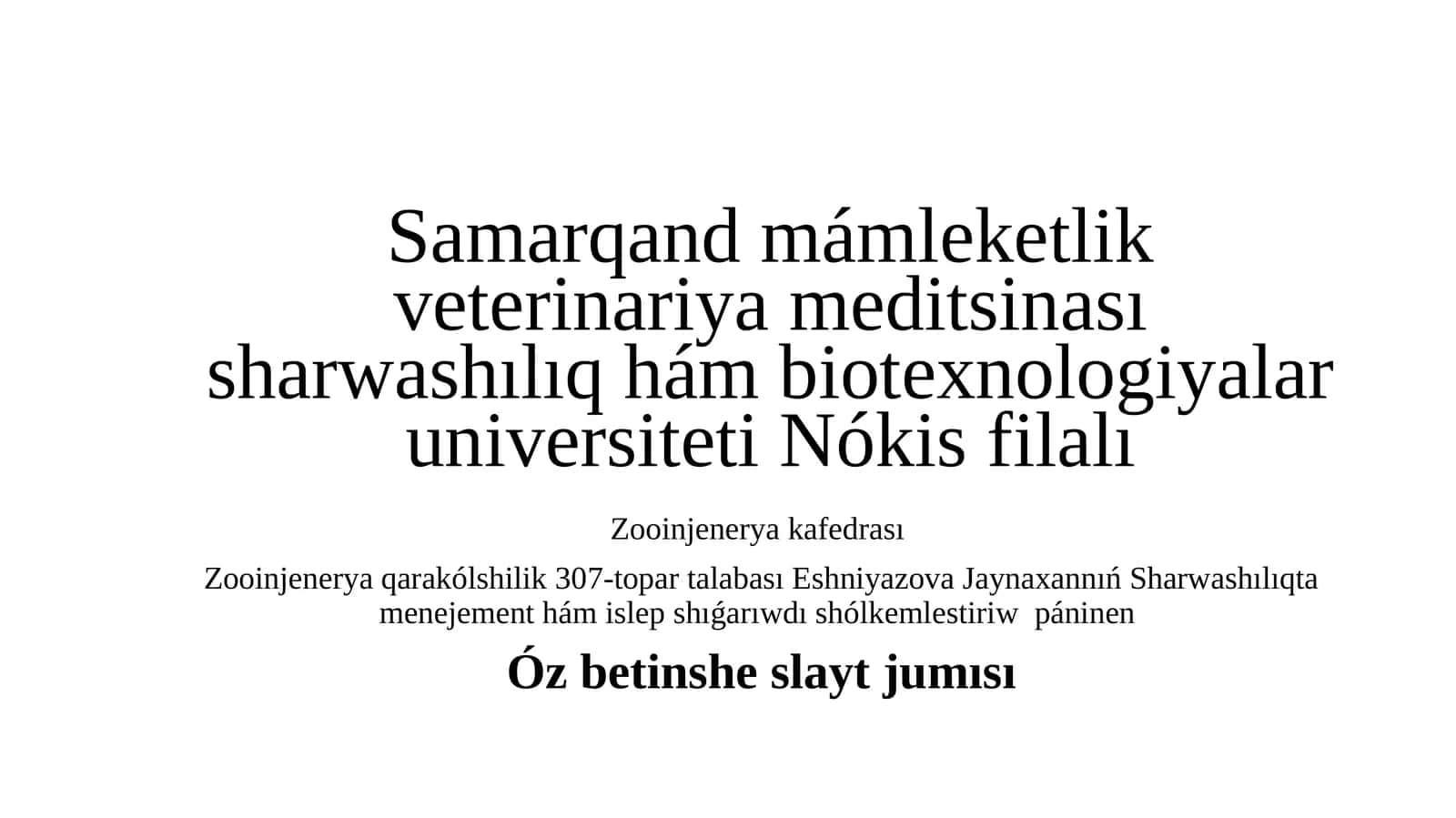 Menejment usılları hám usıllardı islep shıǵarıw ónimdarlıǵı tásiri