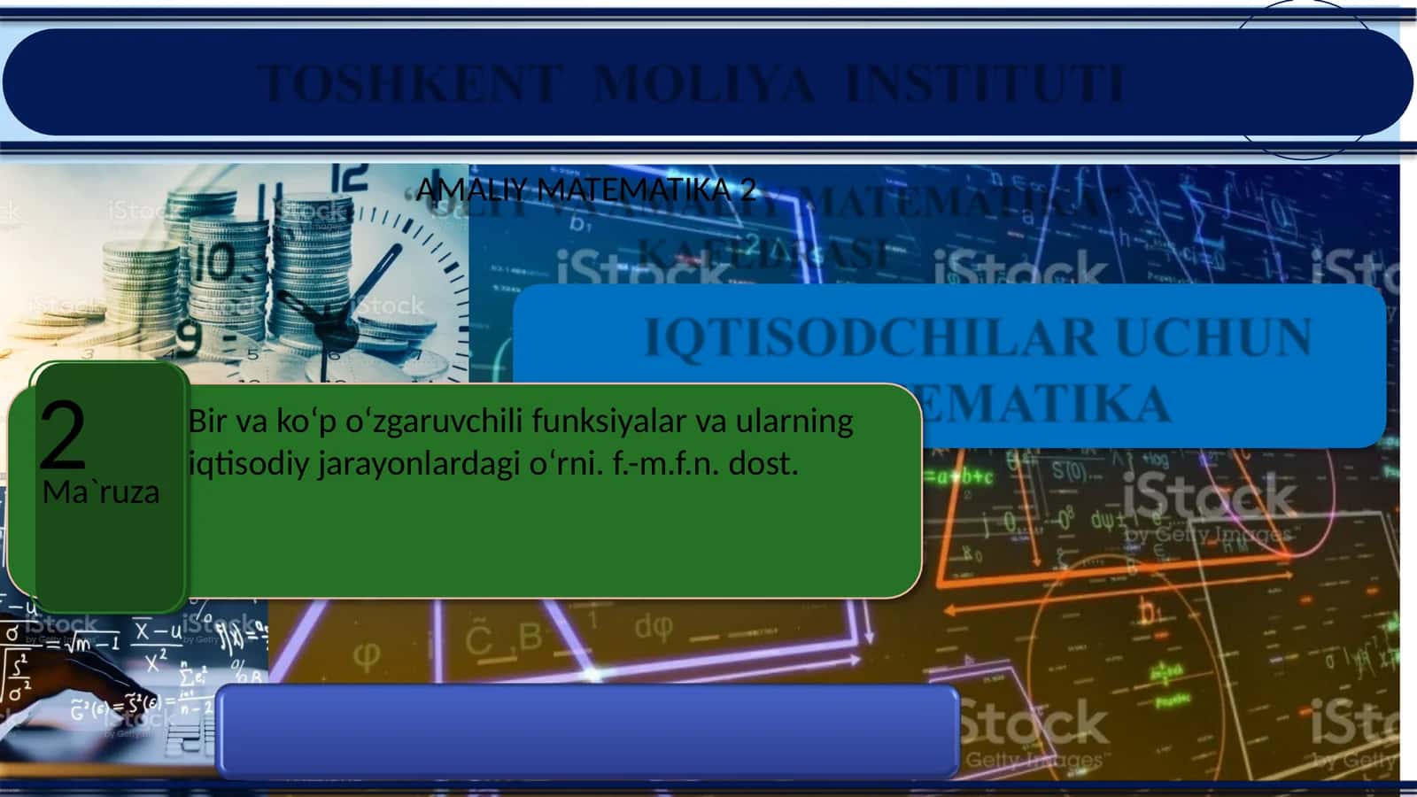 AMALIY MATEMATIKA 2