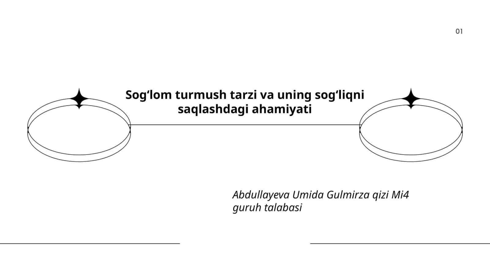 Sogʻlom turmush tarzi va uning sogʻliqni saqlashdagi ahamiyati
