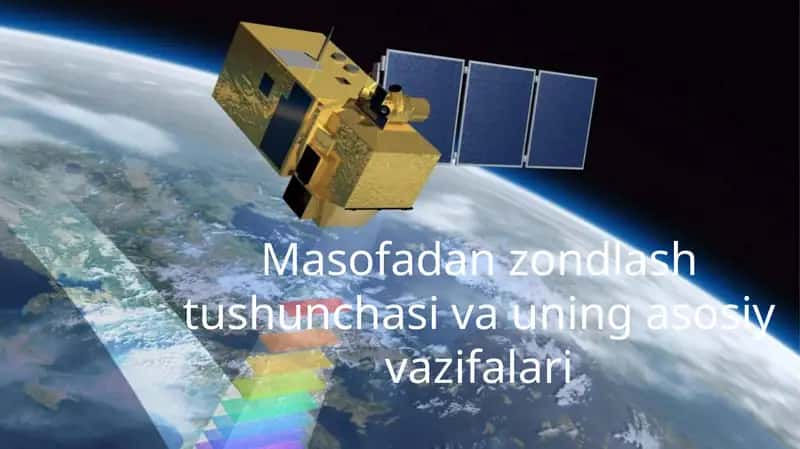 Masofadan zondlash tushunchasi va uning asosiy vazifalari
