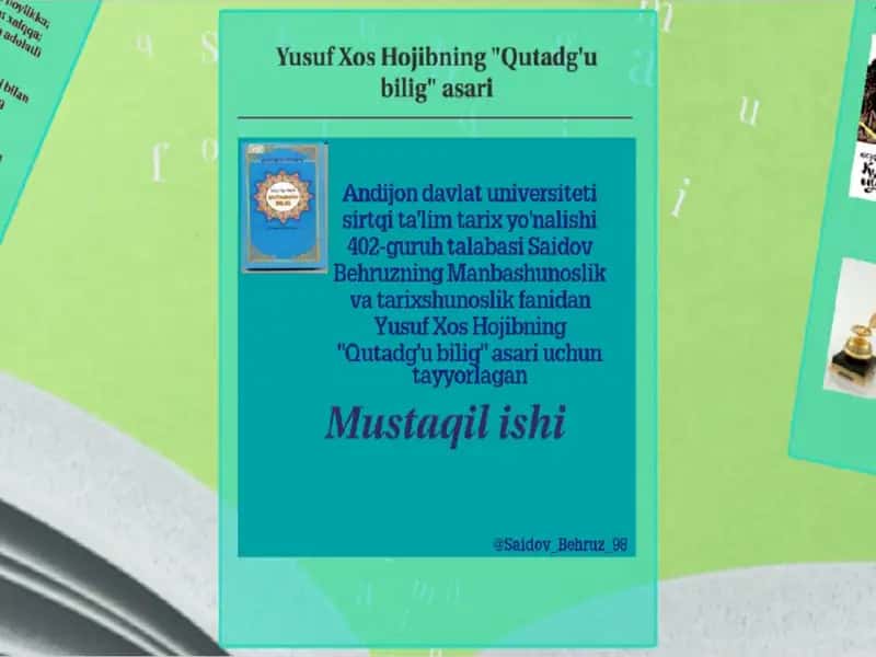 Matn yuqori qatoridagi joyni to'liq tanlang
