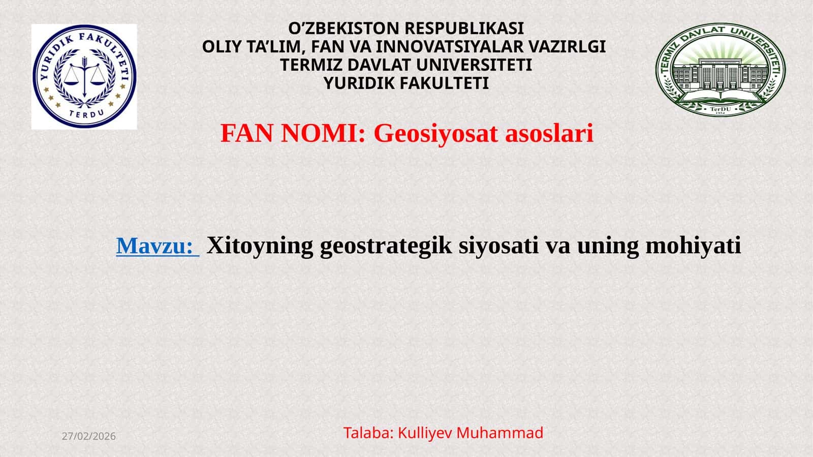 Geosiyosat asoslari