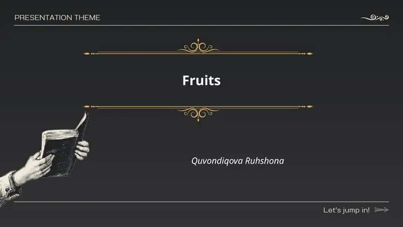 Fruits