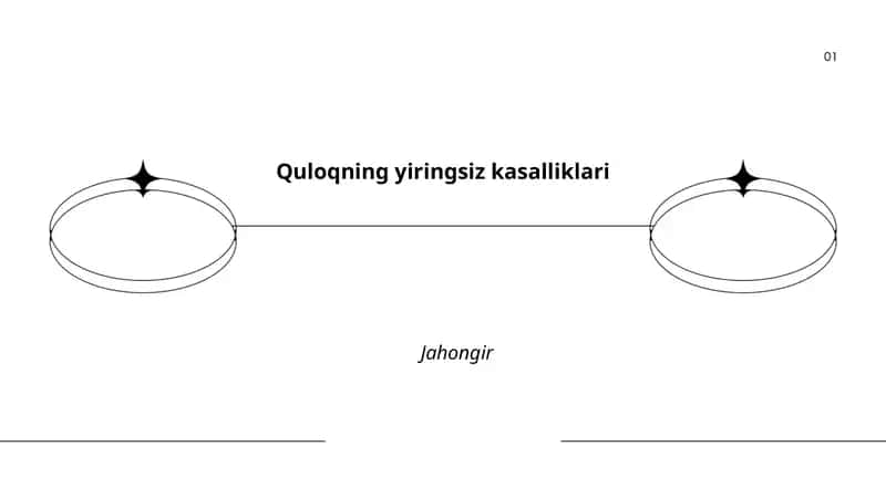 Quloqning yiringsiz kasalliklari
