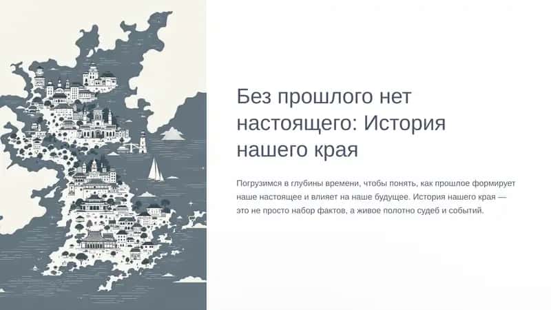 Без прошлого нет настоящего: История нашего края