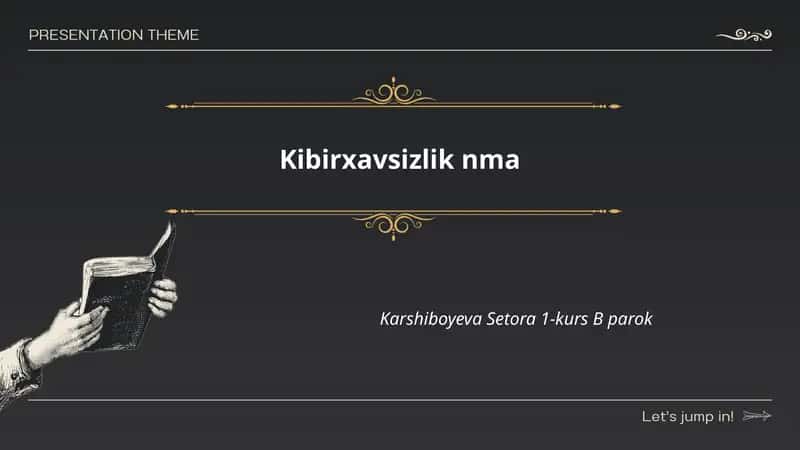 Kiberxavfsizlik