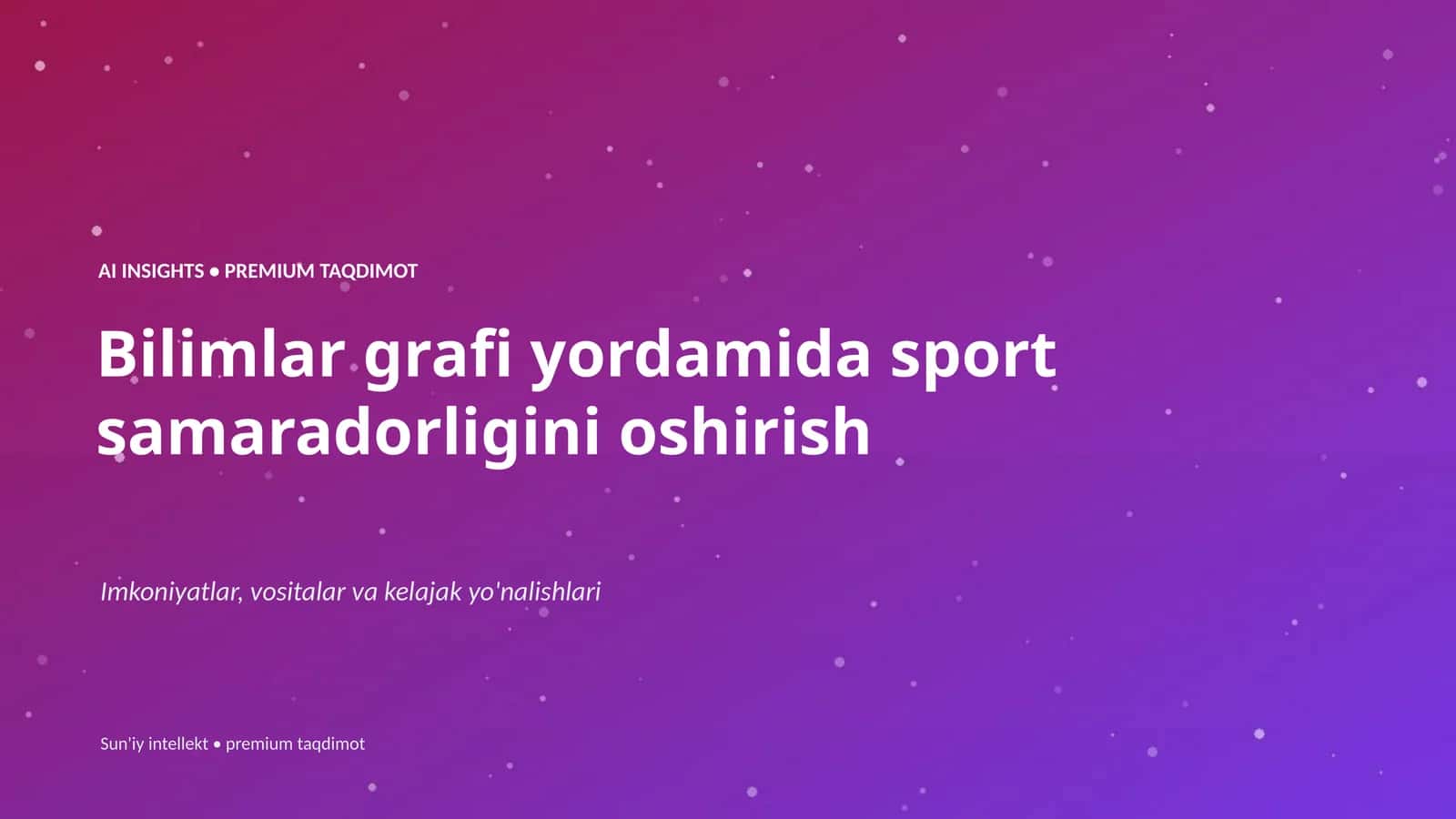 Premium taqdimot