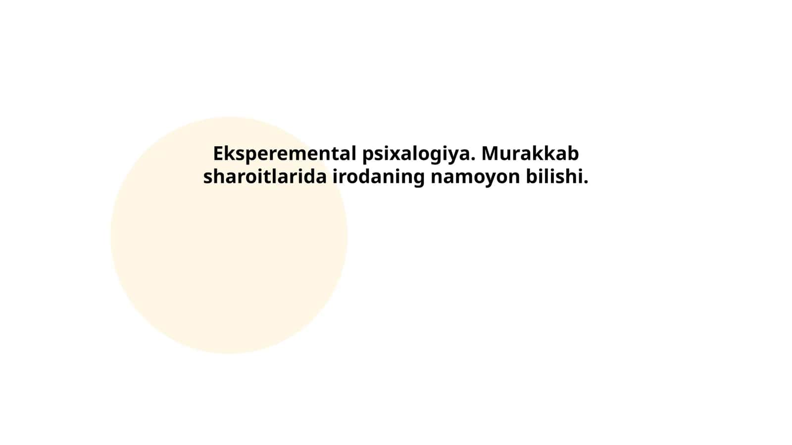Iroda nazariyalari va ularning tadqiqi
