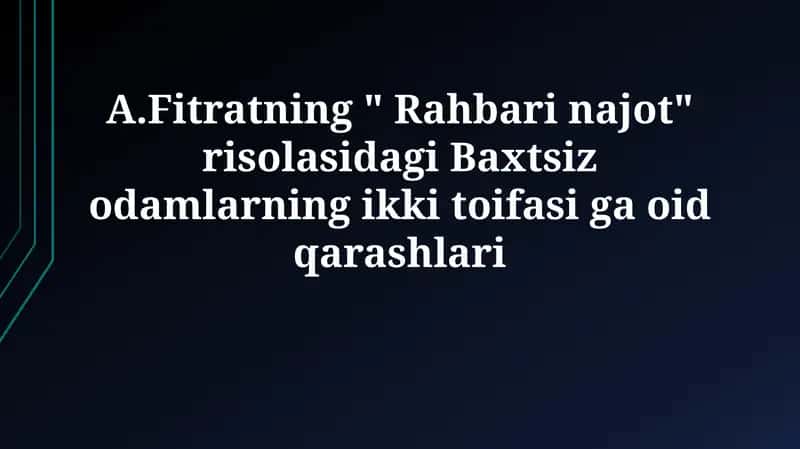 Rahbari najot