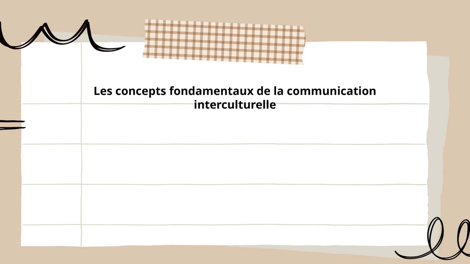 Les concepts fondamentaux de la communication interculturelle