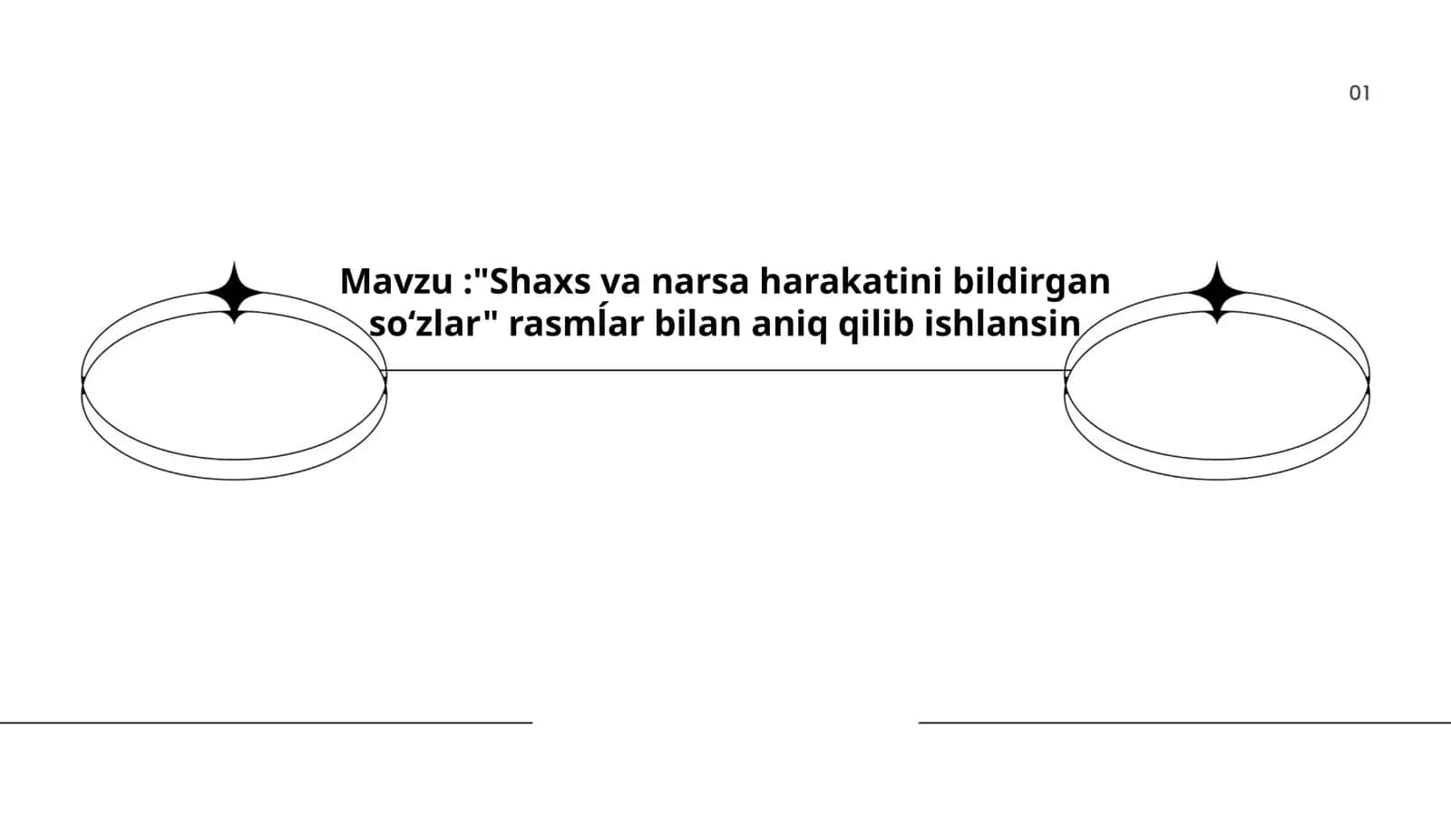 Shaxs va narsa harakatini bildirgan so‘zlar