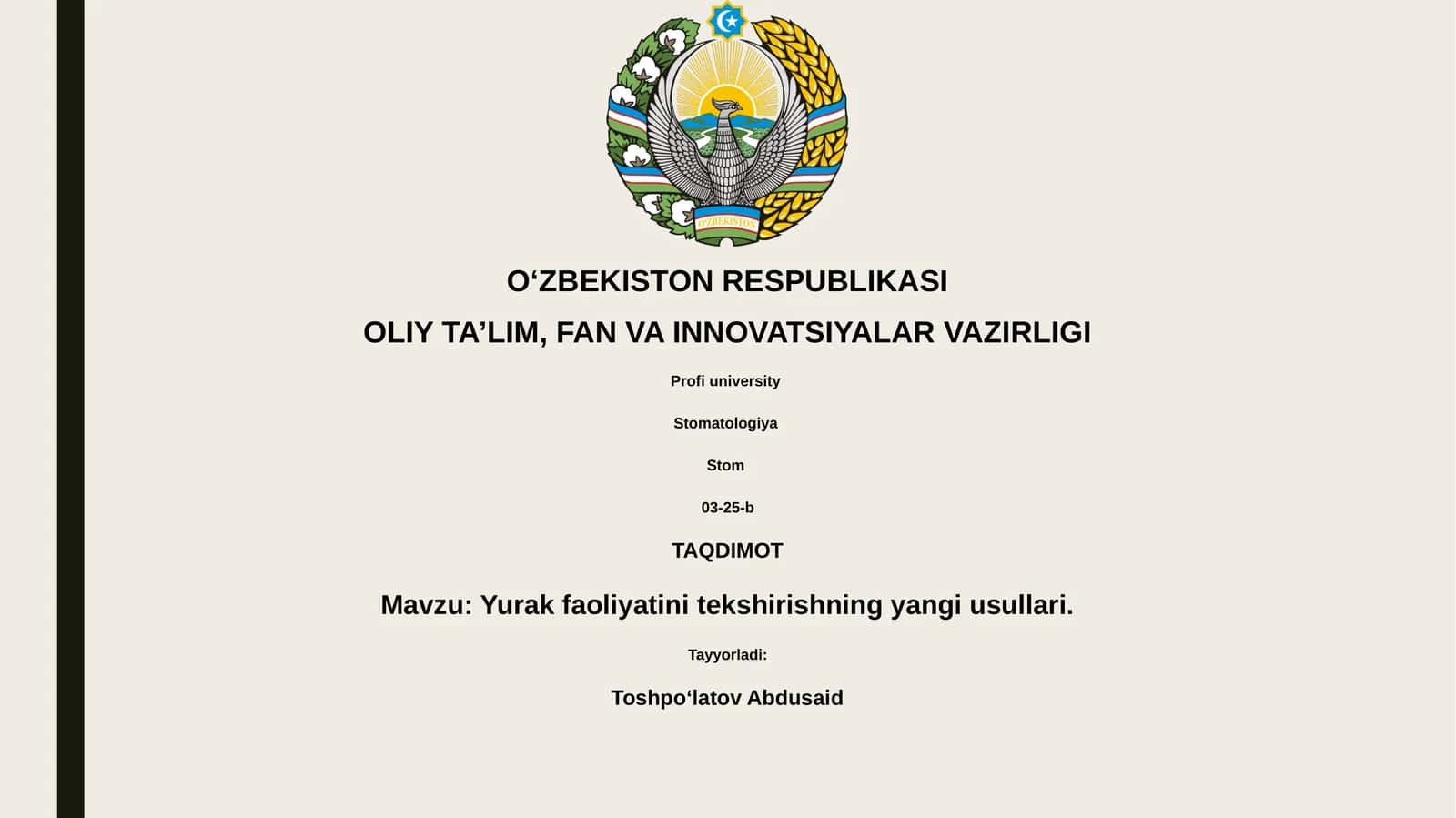 Yurak faoliyatini tekshirishning yangi usullari