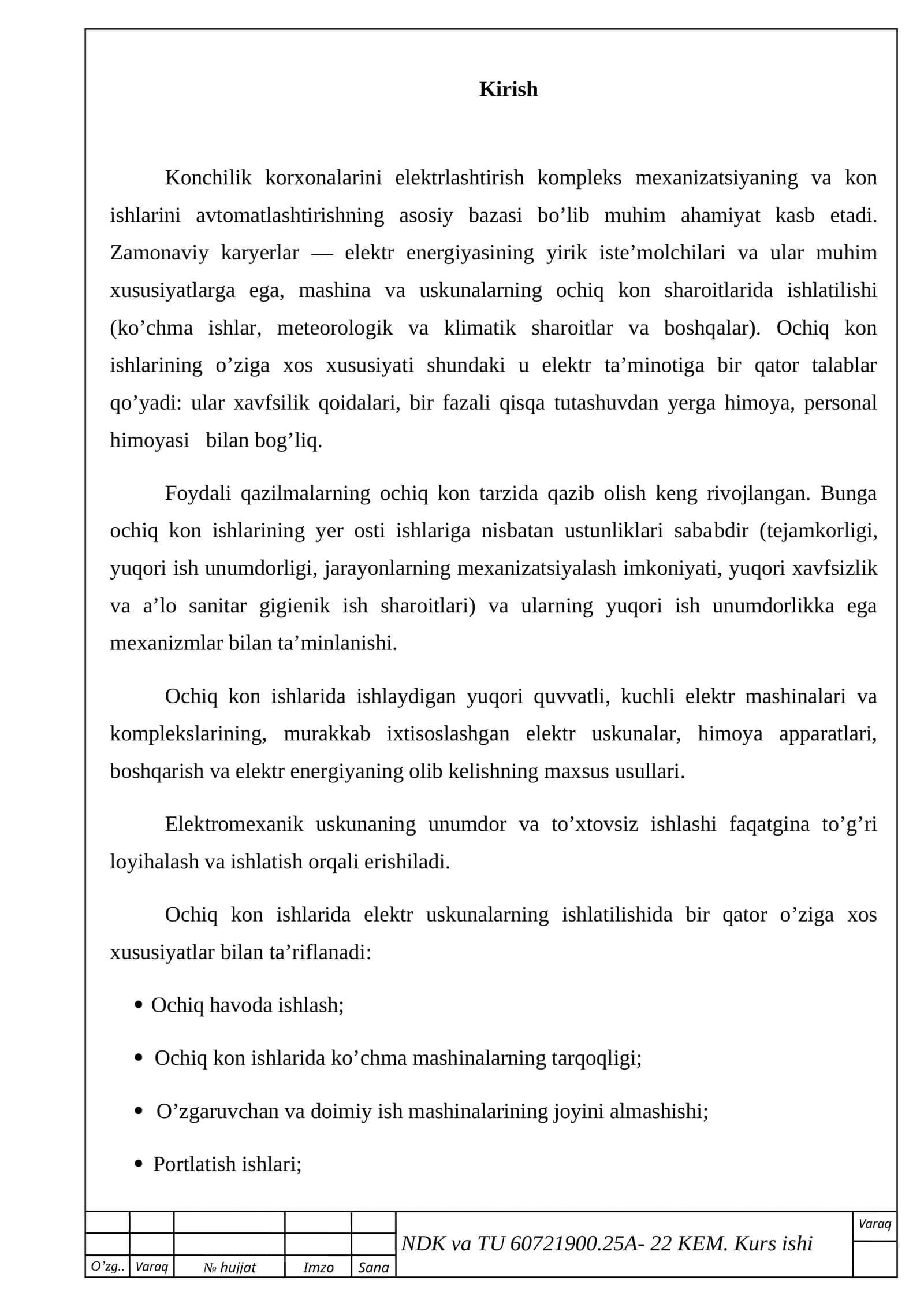 Elektrlashtirish kompleks mexanizatsiyasi