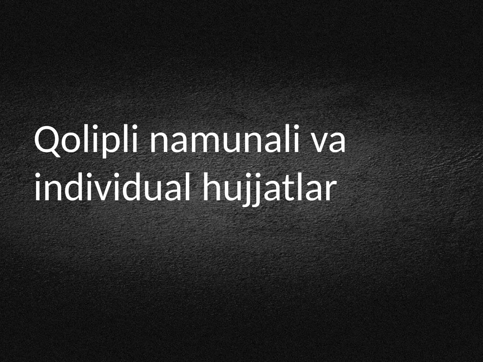 Hujjat tushunchasi