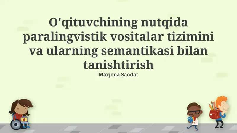 Mimika va uning semantikasi