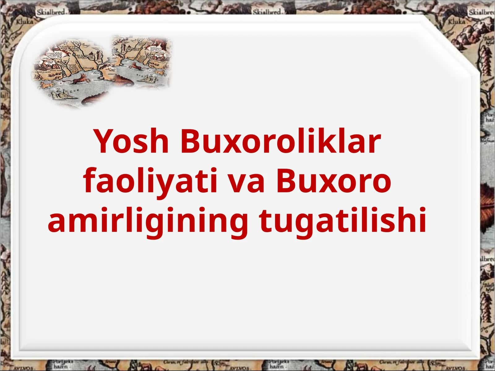 Yosh Buxoroliklar faoliyati va Buxoro amirligining tugatilishi