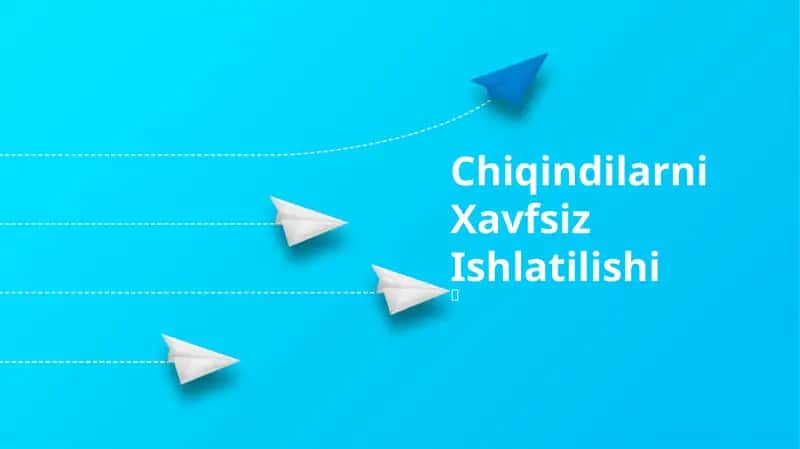 Chiqindilarni Xavfsiz Ishlatilishi