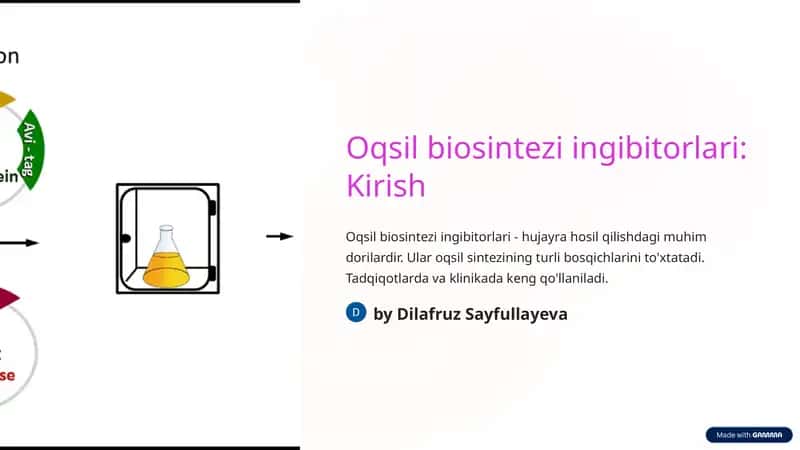 Oqsil biosintezi ingibitorlari