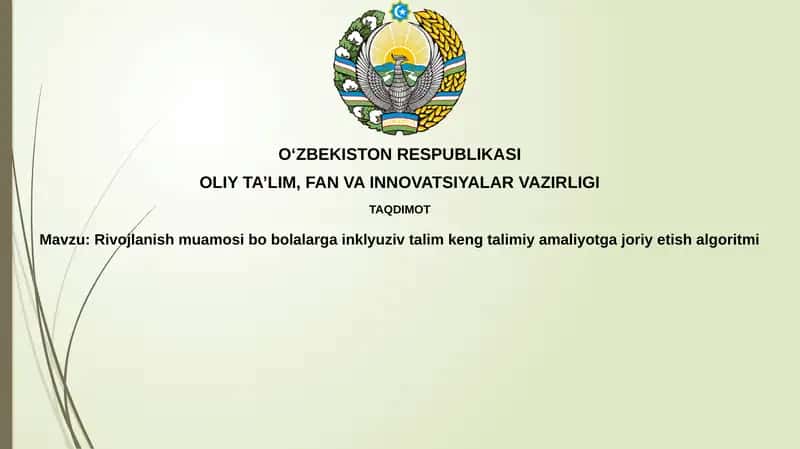 Inklyuziv ta'lim