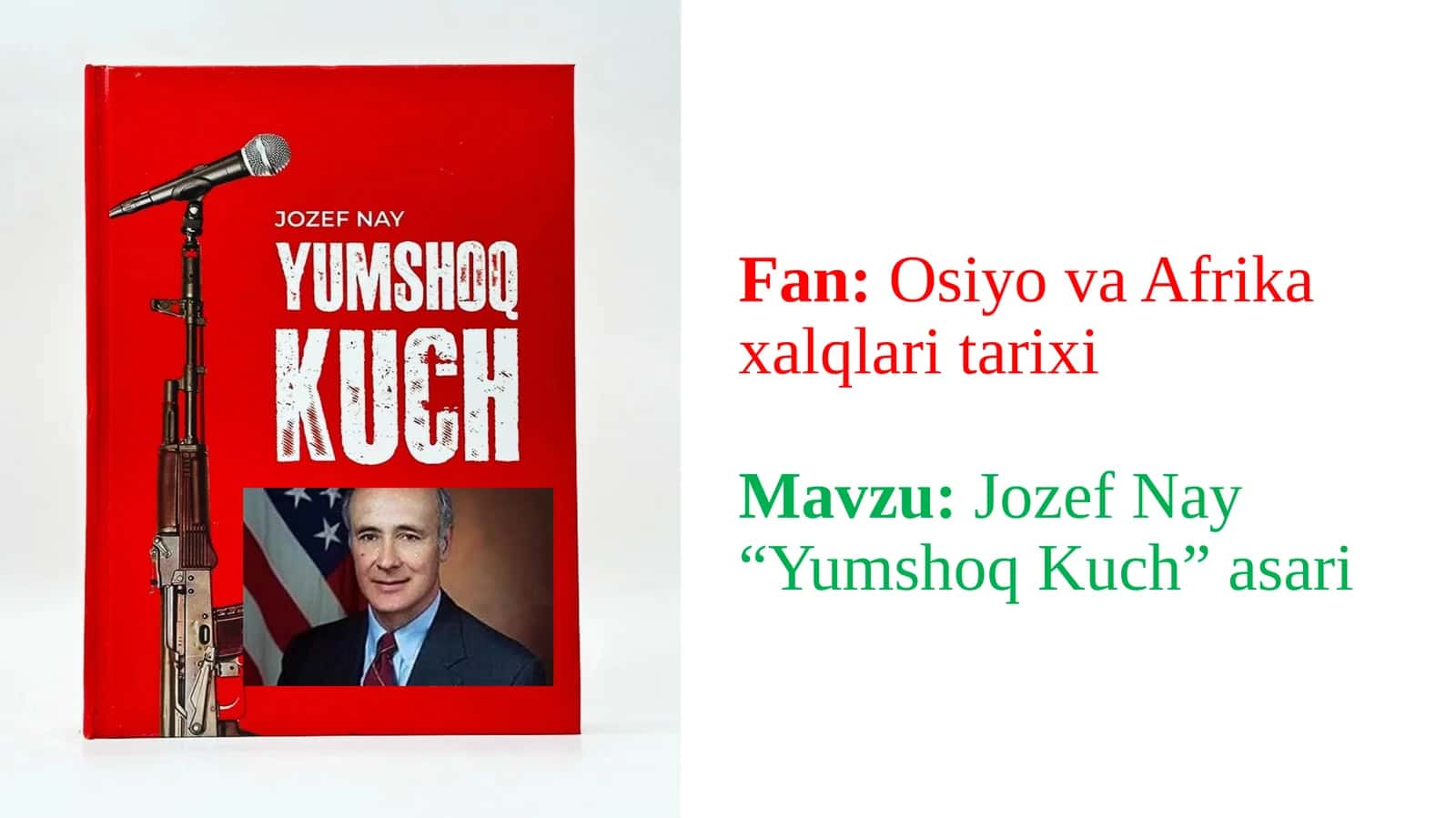 Jozef Nay “Yumshoq Kuch” asari