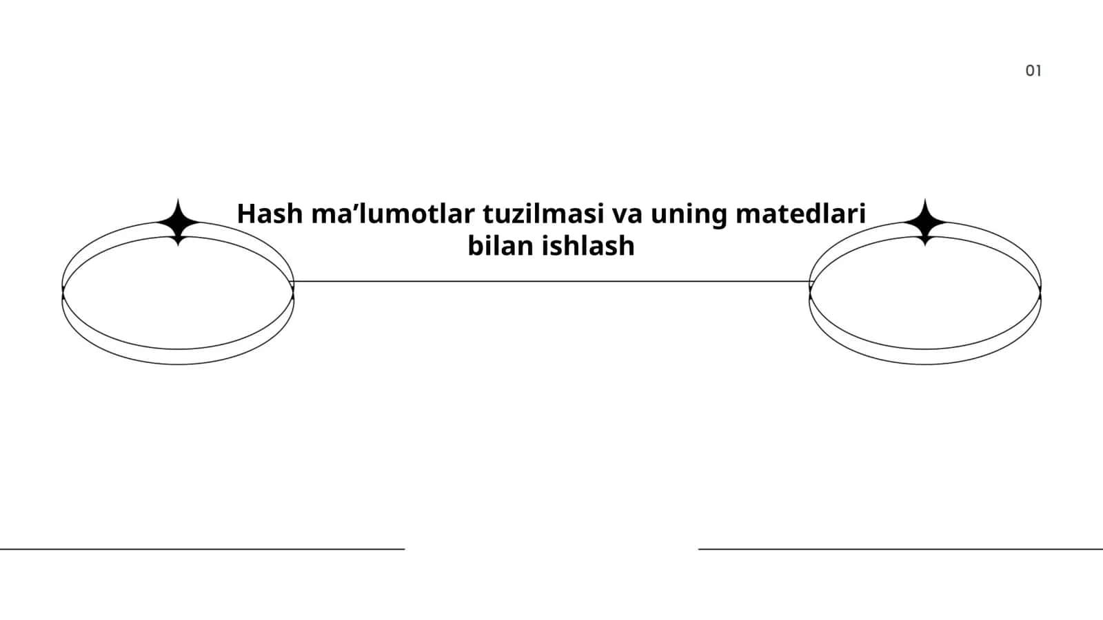 Hash ma’lumotlar tuzilmasi va uning matedlari bilan ishlash