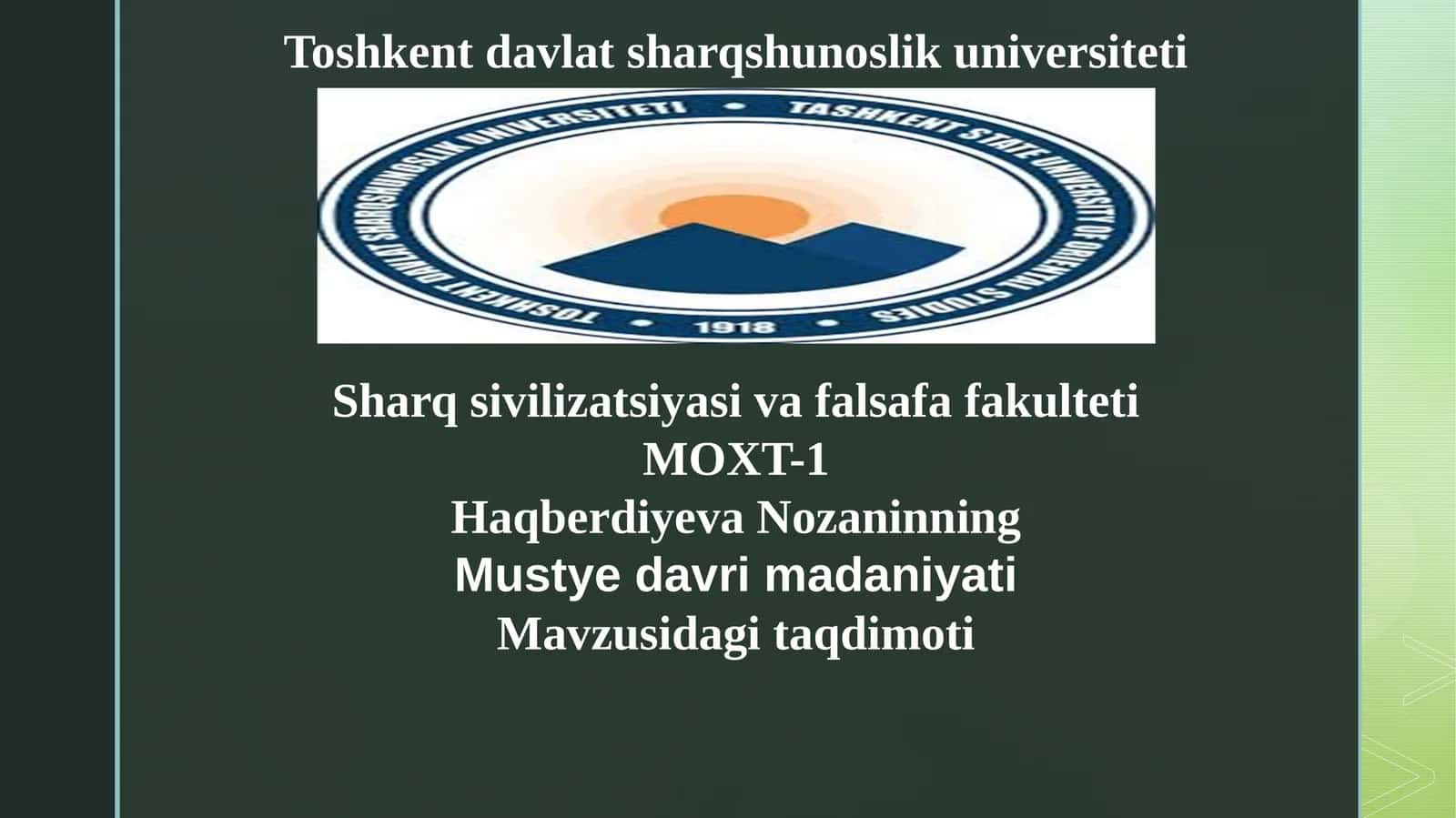 Mustyemadaniyati