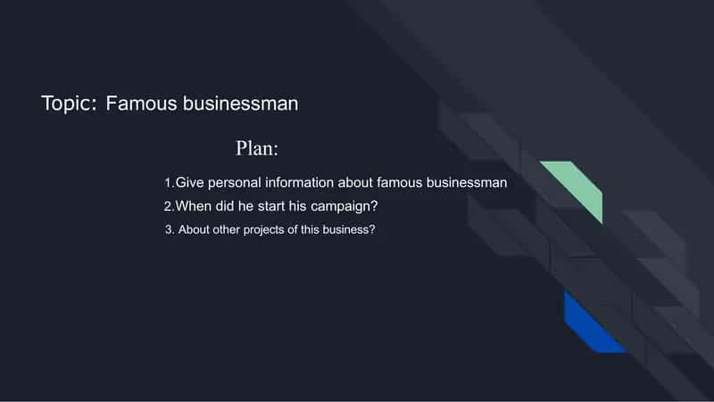 Famous businessman​