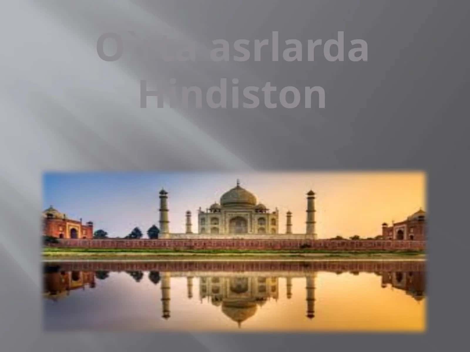 O`rta asrlarda Hindiston