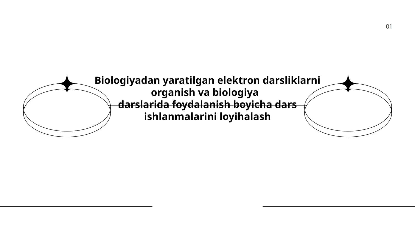 Biologiyadan yaratilgan elektron darsliklar
