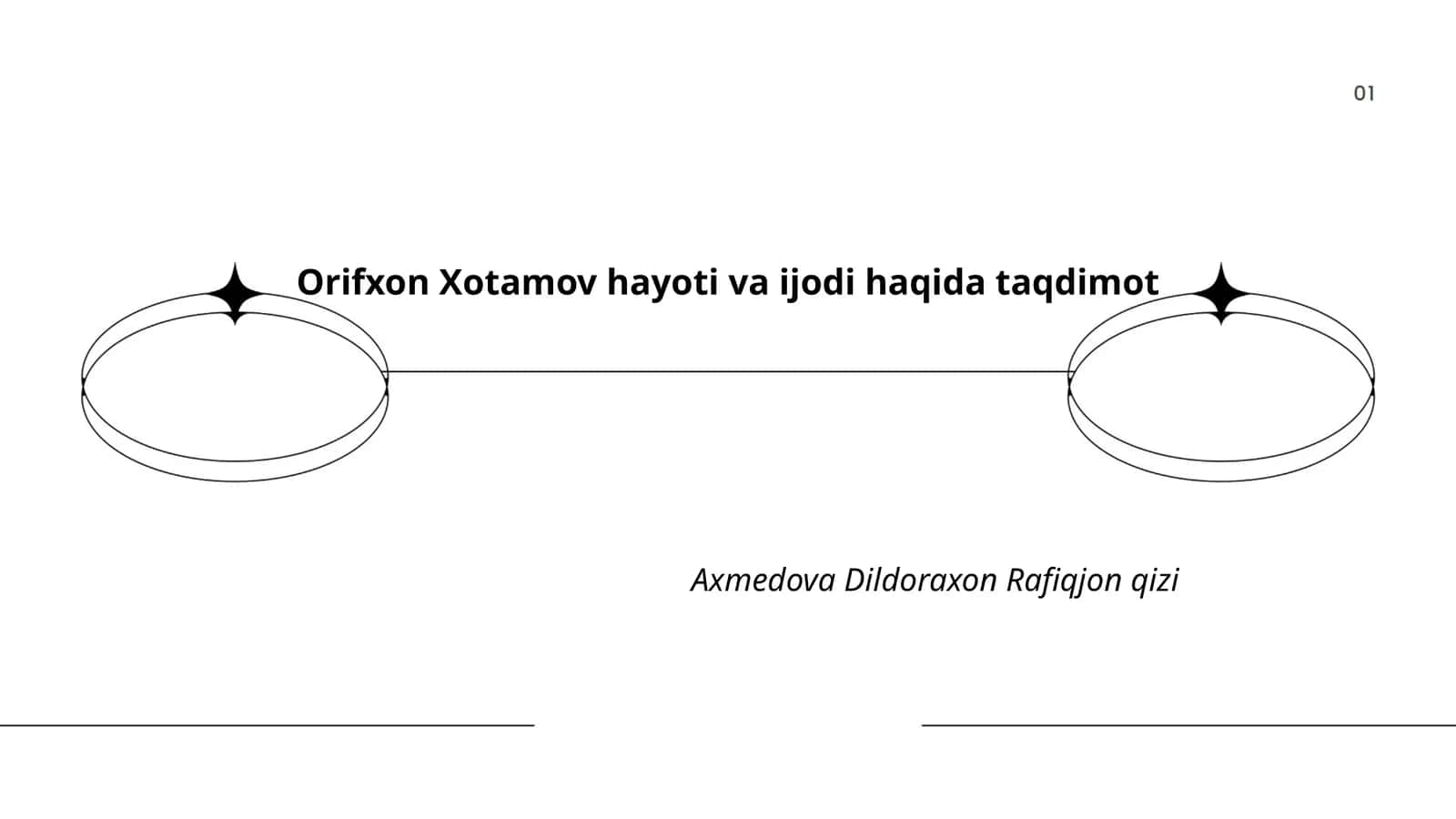 Orifxon Xotamov hayoti va ijodi