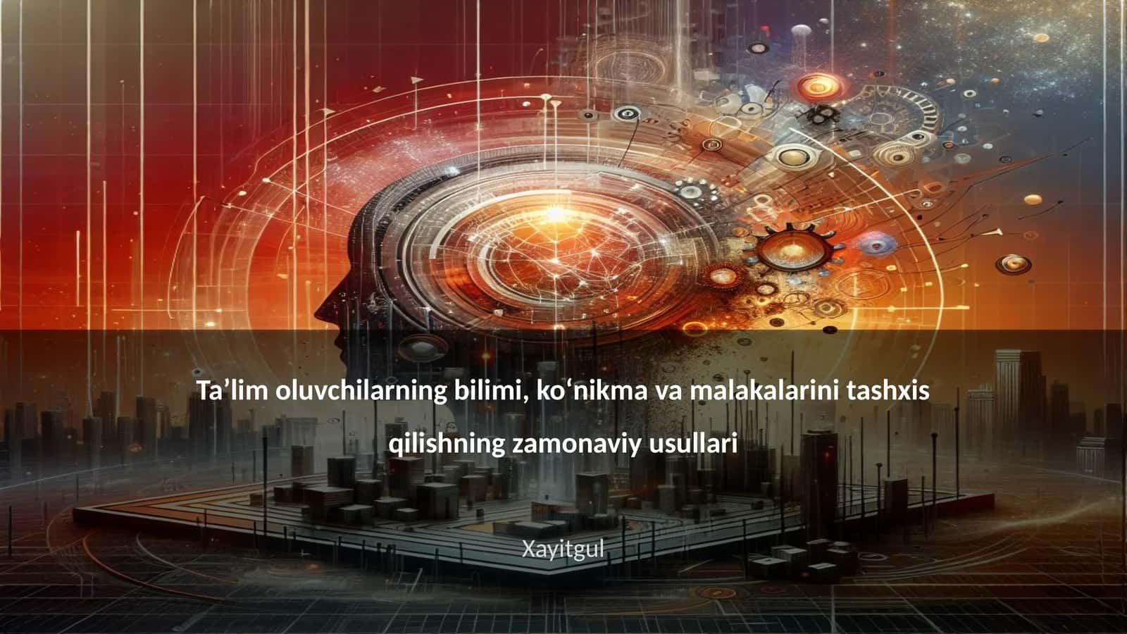 Ta’lim oluvchilarning bilimi, koʻnikma va malakalarini tashxis qilishning zamonaviy usullari