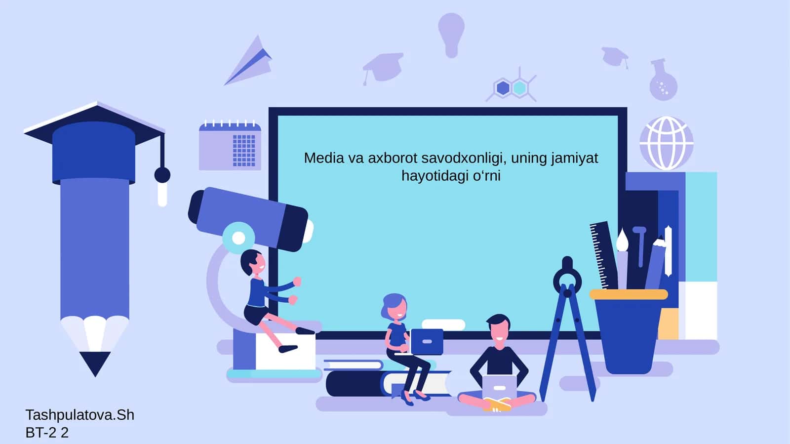 Media va axborot savodxonligi, uning jamiyat hayotidagi o‘rni