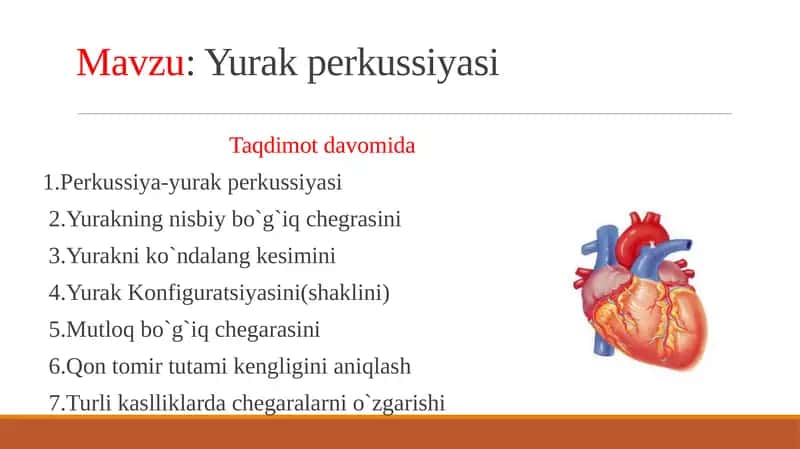 Yurak perkussiyasi