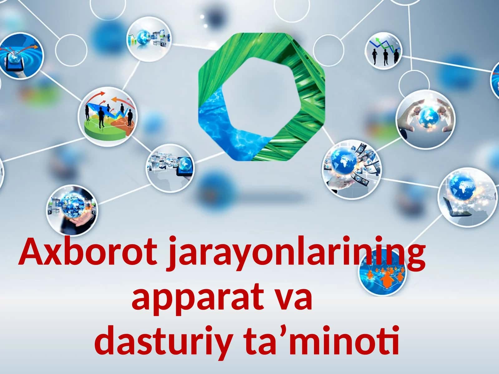 Axborot jarayonlarining apparat 1