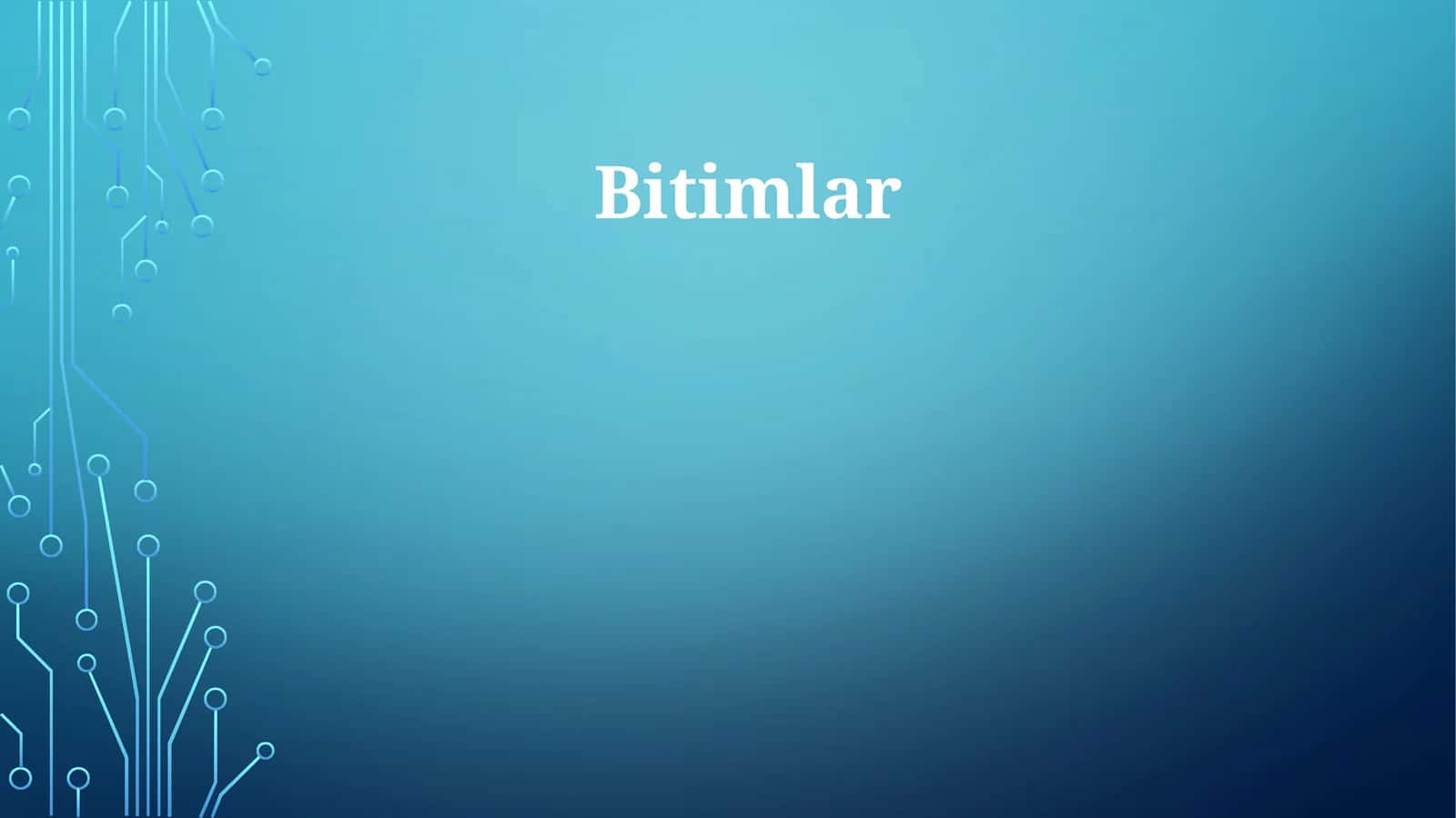 Bitimlar
