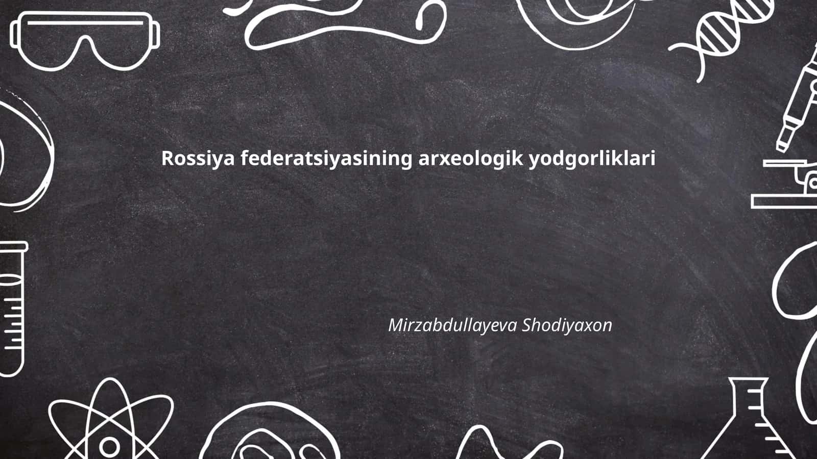 Oltin O'rdaning arxeologik yodgorliklari