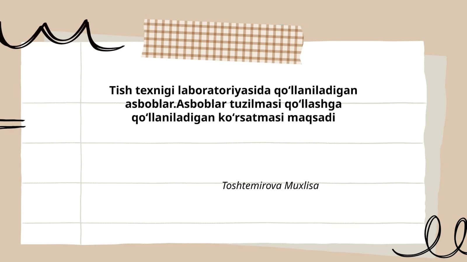 Mikroskopning tuzilmasi va qoʻllanilishi