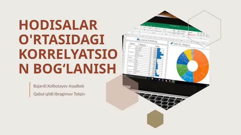 HODISALAR O'RTASIDAGI KORRELYATSION BOG‘LANISH