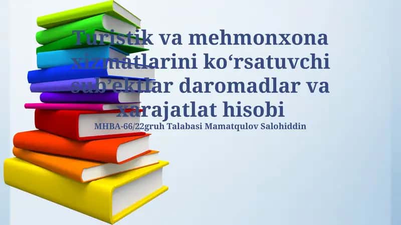 Daromad va xarajatlar hisoblanishi