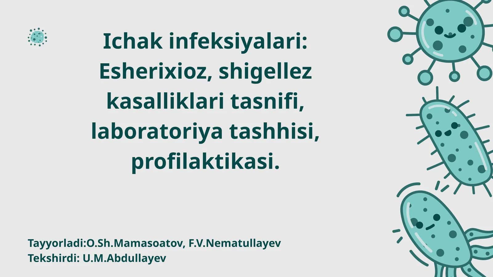 Ichak infeksiyalari